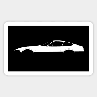 Ferrari 365 GTB/4 Daytona Silhouette Sticker